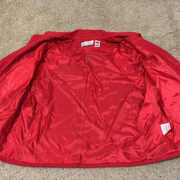 Alfred Dunner Red Blazer Jacket - Picture 8 of 8